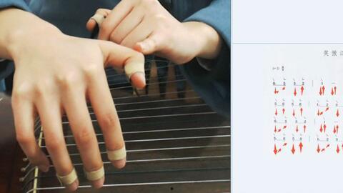 成人学古筝日常教程视频