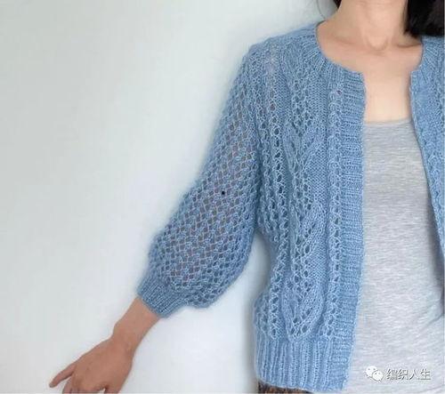 成人开衫分片织教程视频,轻松掌握成人开衫分片织法